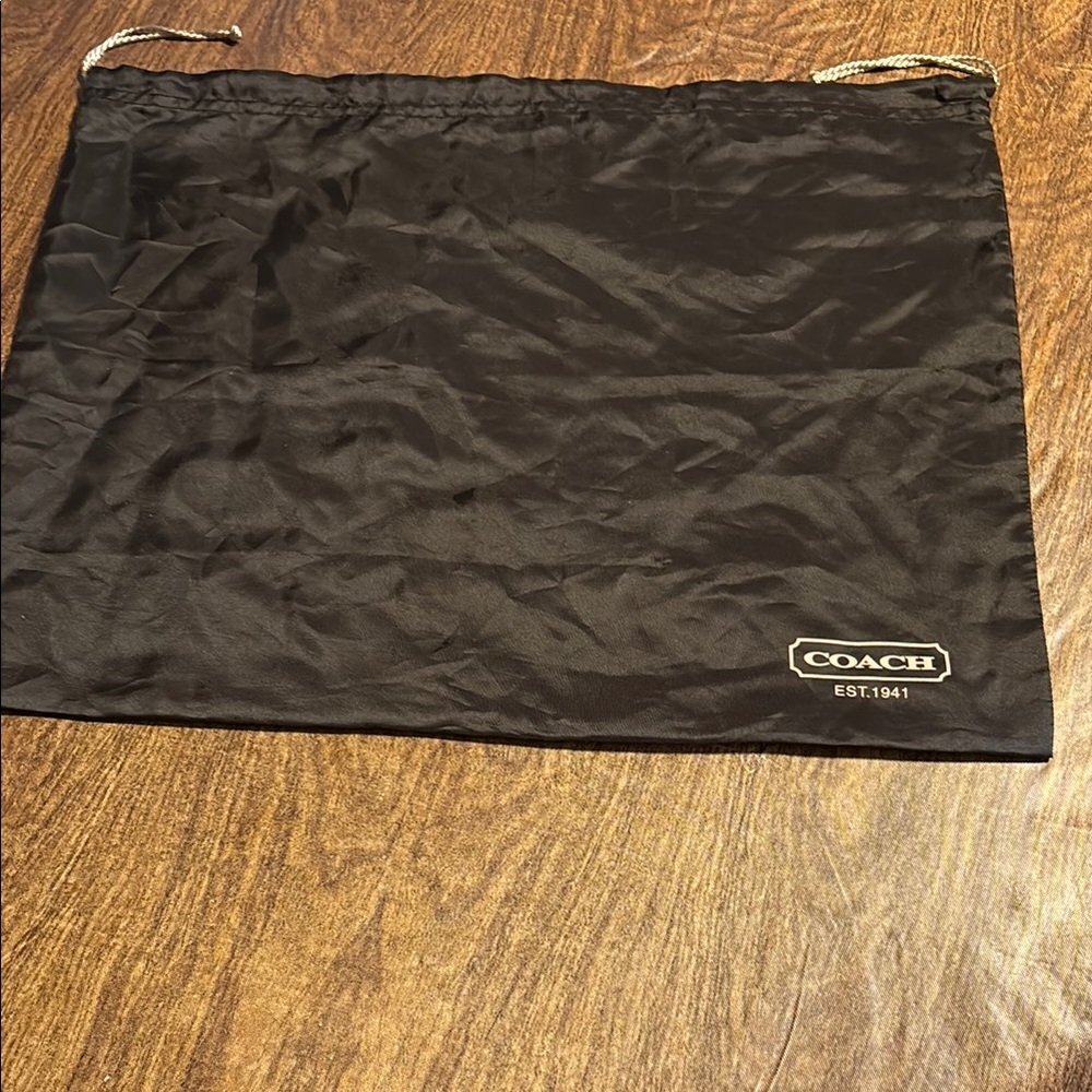 Coach Brown Duster Bag